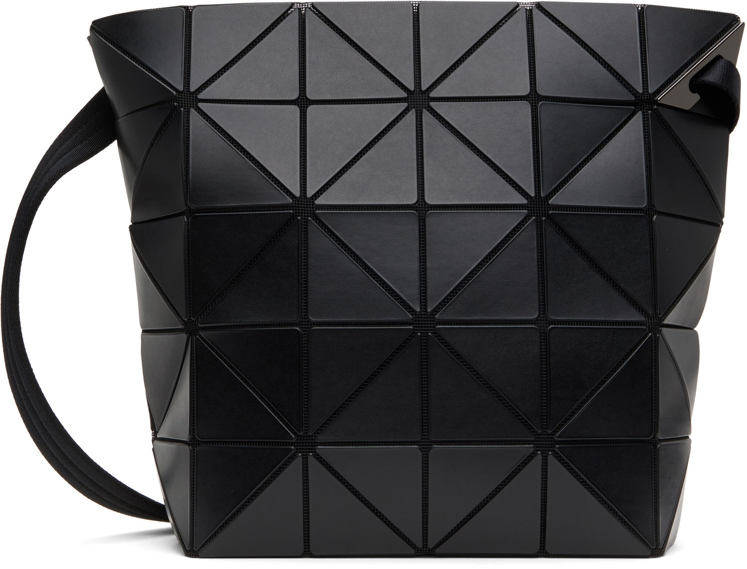 Taška cez rameno BAO BAO ISSEY MIYAKE Geometric Patterned Black Shoulder Bag Čierna | BB48AG491, 0