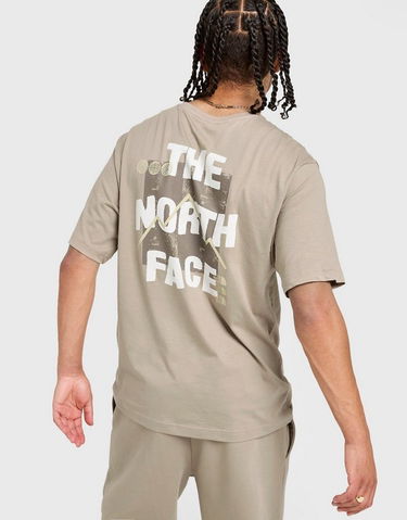 Tričko The North Face The North Face Sobretta Oversized T-Shirt Béžová | NF0A8FPWBOX1, 3