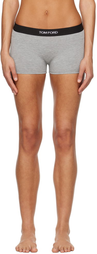 Boxerky Tom Ford Tom Ford Signature Boy Shorts Šedá | KNJ006-JEX011, 0