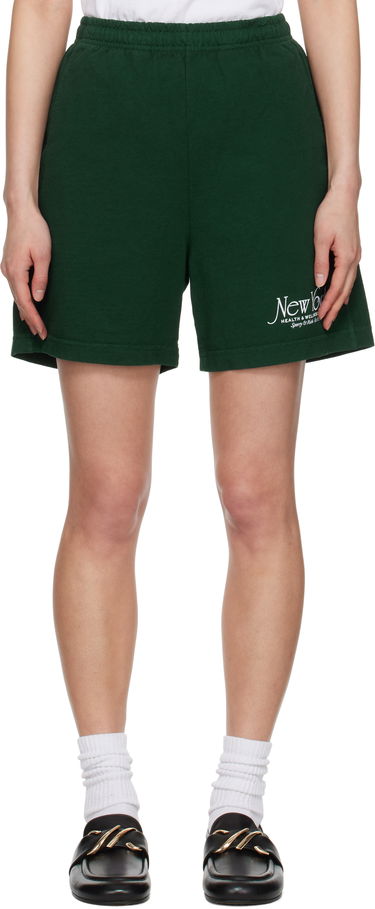 Šortky Sporty & Rich Sporty & Rich NY 94 Gym Shorts Zelené | SH039606034WH01, 0
