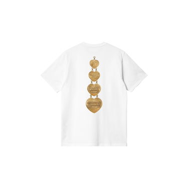 Tričko Carhartt WIP Carhartt WIP Hartt Chain Short Sleeve T-Shirt Biela | I034663_14, 2