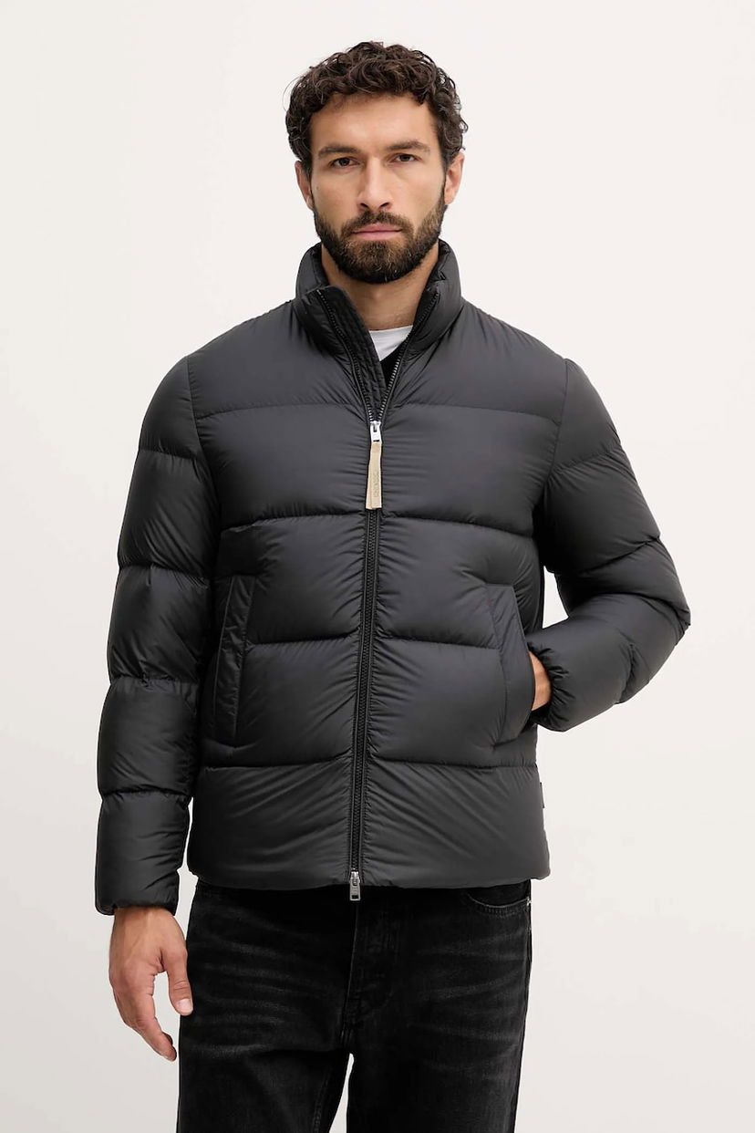 Prešívaná bunda WOOLRICH Winter Down Jacket Cloud Eagle Čierna | CFWOOU2086MRUT2635