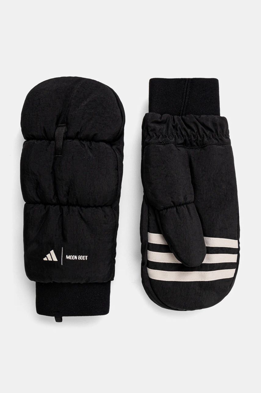 Rukavice adidas Originals Moon Boot x Black Puffer Mittens Čierna | JE1947, 0