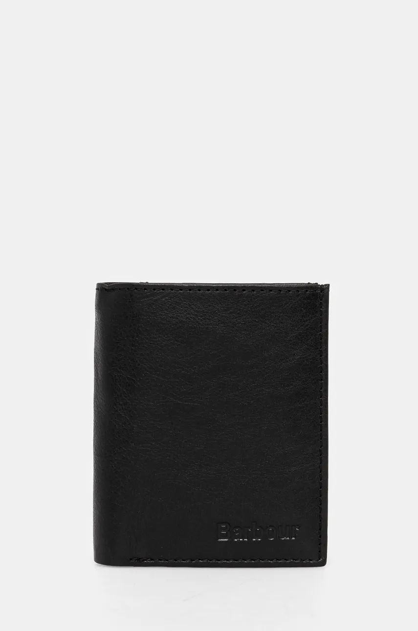 Peňaženka Barbour Leather Wallet Čierna | MLG0012, 0
