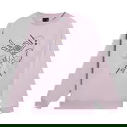 Graphic Sweatshirt with Abstract Print