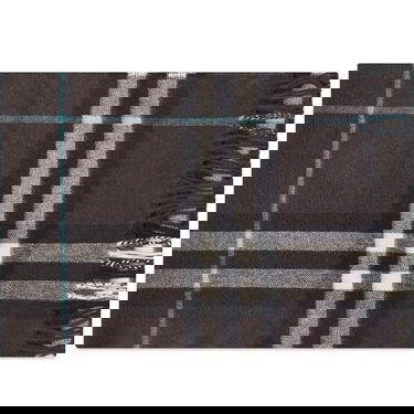 Šál Burberry Giant Check Cashmere Scarf Otter Čierna | 8077888-B7326, 0