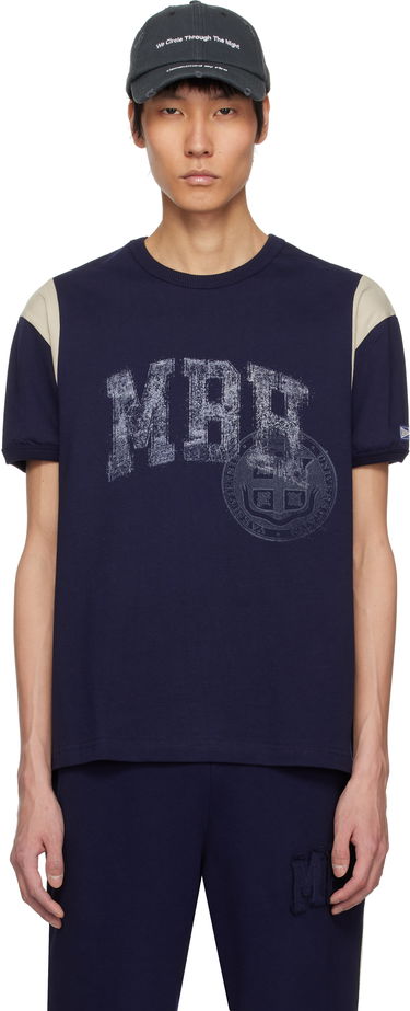 Tričko MISBHV MISBHV 'MBH' Teddy T-Shirt Navy | 250M105, 0