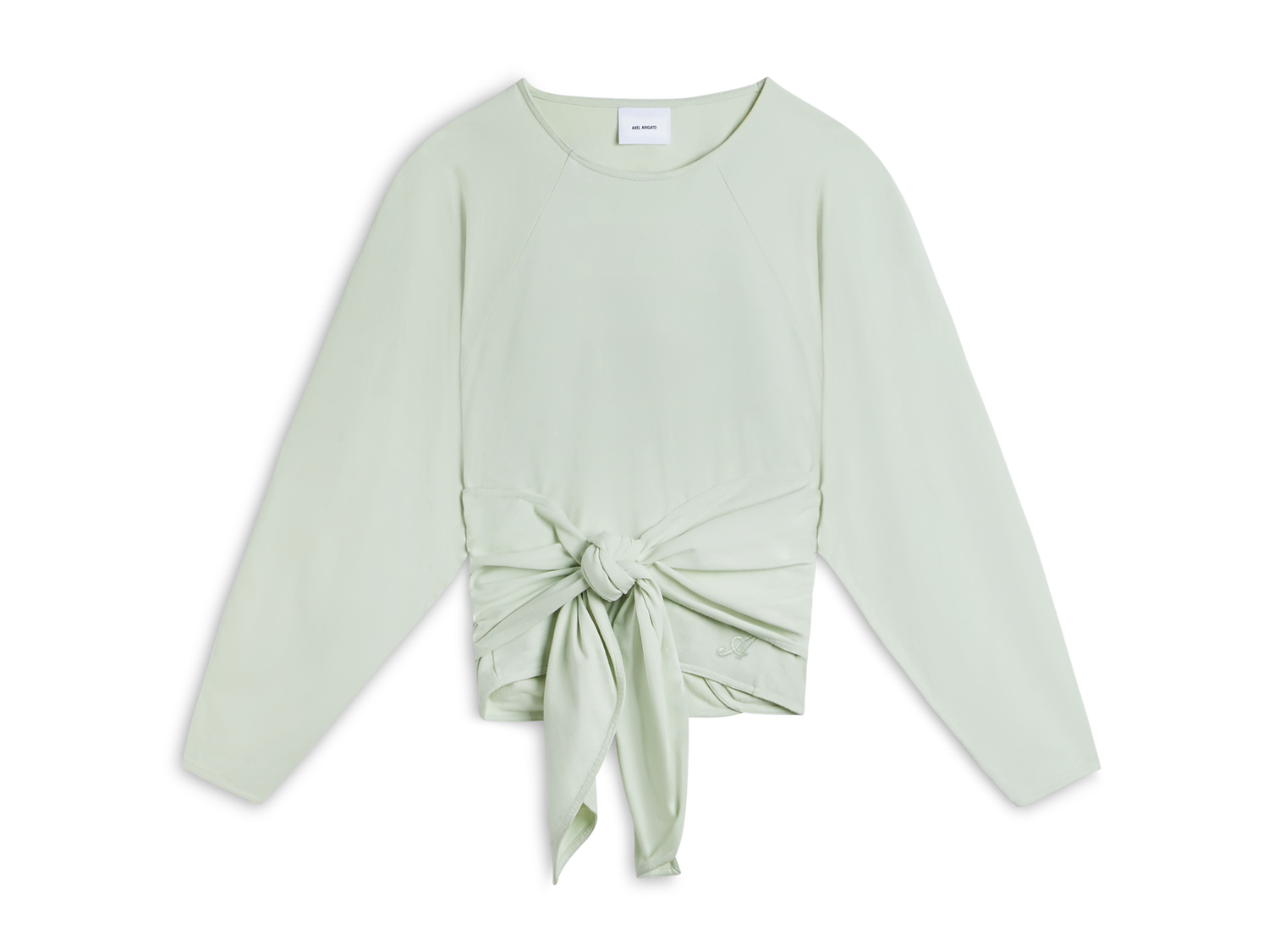 Mikina AXEL ARIGATO Drape Tie-Front Zelené | A2112002, 0