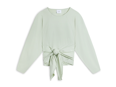 Mikina AXEL ARIGATO Drape Tie-Front Zelené | A2112002, 0