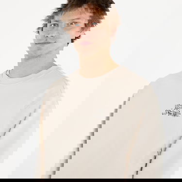 Mikina Vans Stomper Loose Fit Crew Béžová | VN000RD5EN91, 4