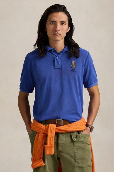Polo tričko Polo by Ralph Lauren Polo Ralph Lauren Polo Shirt Modrá | 710958188, 0