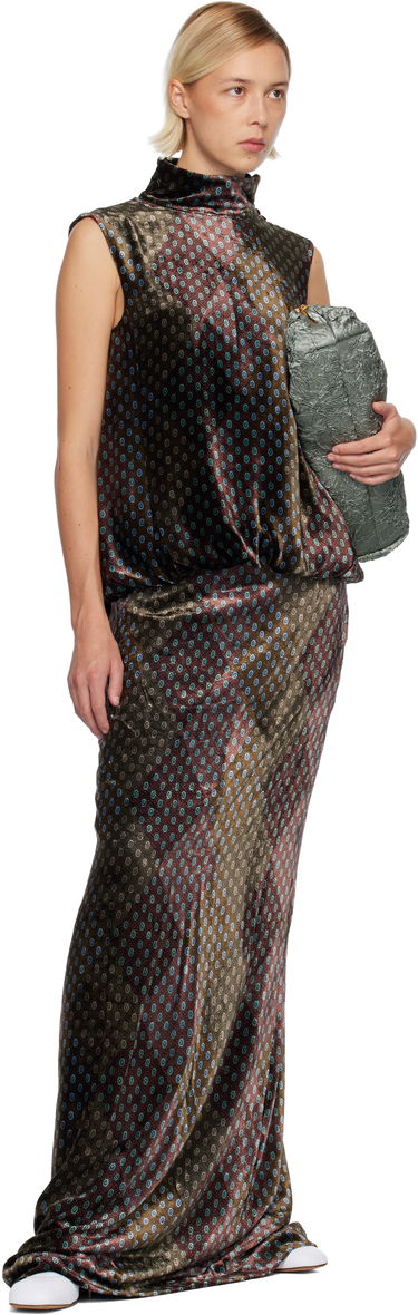 Šaty Dries Van Noten Dries Van Noten Printed Evening Maxi Dress Rôznofarebný | 252-011070-2254, 3