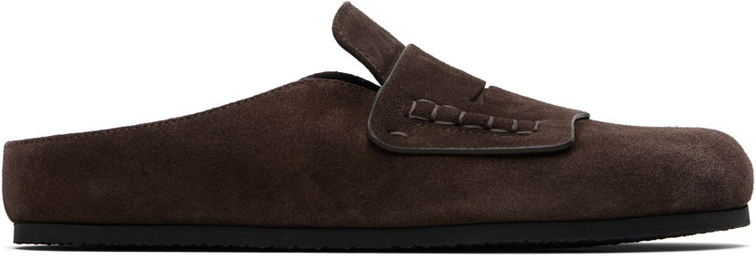 Tenisky a topánky Jacquemus 'The Mules' Suede Loafers Hnedá | 25HFOW00186AC09A06