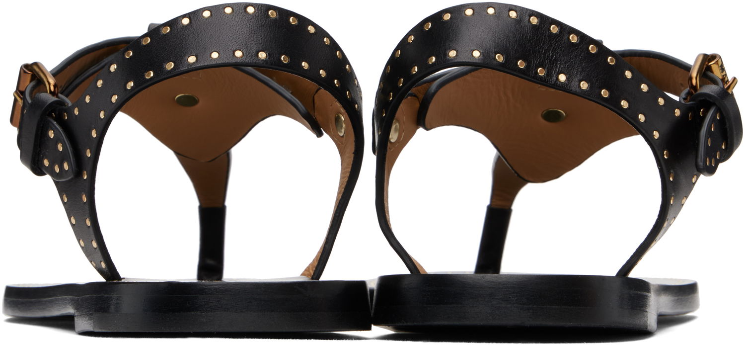 Doplnky ISABEL MARANT Isabel Marant Joony Studded Leather Thong Sandals Čierna | SD0217FA-C1B05S, 1