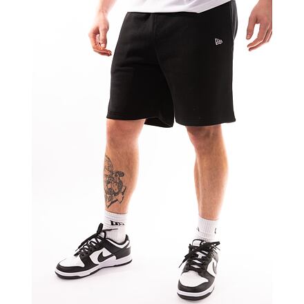 Šortky New Era Essentials Shorts Black / White Čierna | 60416739