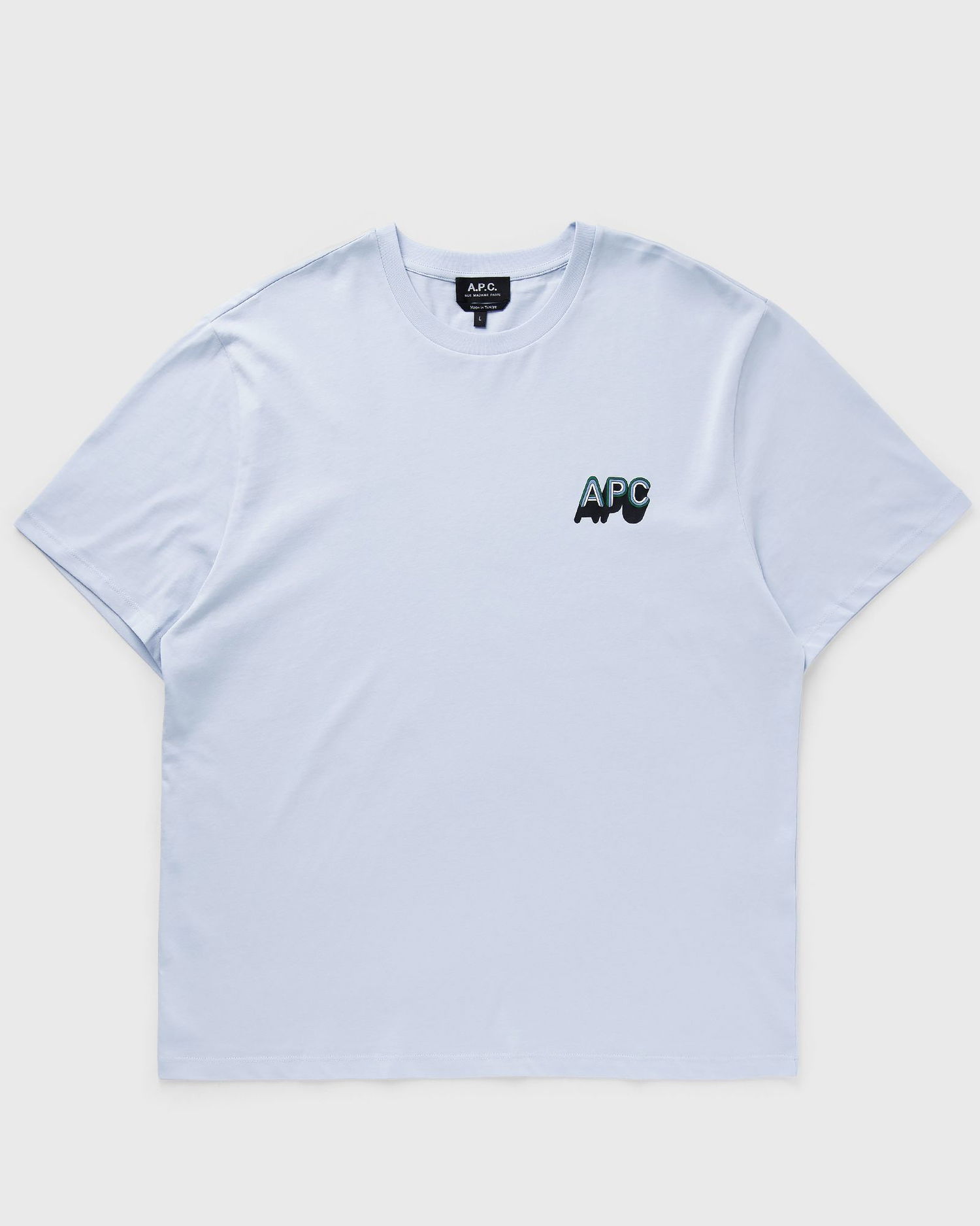 Tričko A.P.C. 70'S H GOTS T-Shirt Modrá | COHBM-H26535-IAT, 0