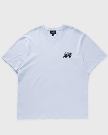 Tričko A.P.C. 70'S H GOTS T-Shirt Modrá | COHBM-H26535-IAT, 0