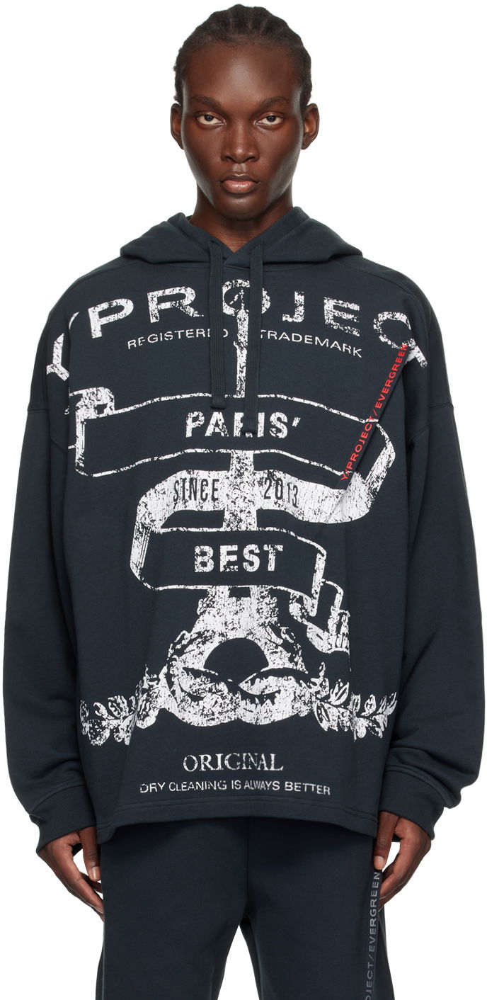 'Paris' Best' Pinched Logo Hoodie