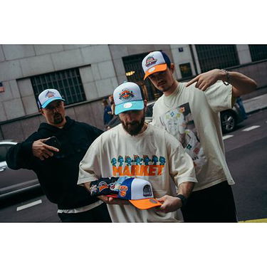 Šiltovka Mitchell & Ness NBA Party Time Trucker Snapback Hwc Phoenix Suns White Oranžová | HHSS5140-PSUYYPPPWHIT, 8