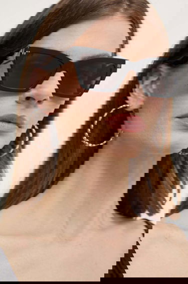 Slnečné okuliare Off-White Off-White Angular Quote-Detailed Sunglasses Čierna | OERI110.541007, 3