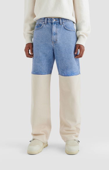 Džínsy AXEL ARIGATO Vault Paneled Jeans Modrá | A2083001, 2