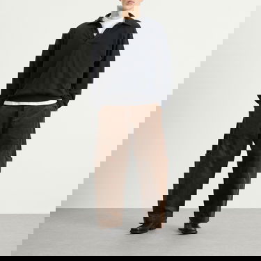 Polo tričko LES TIEN Thermal Banded Long Sleeve Polo Čierna | TH-1156-FBLK, 4