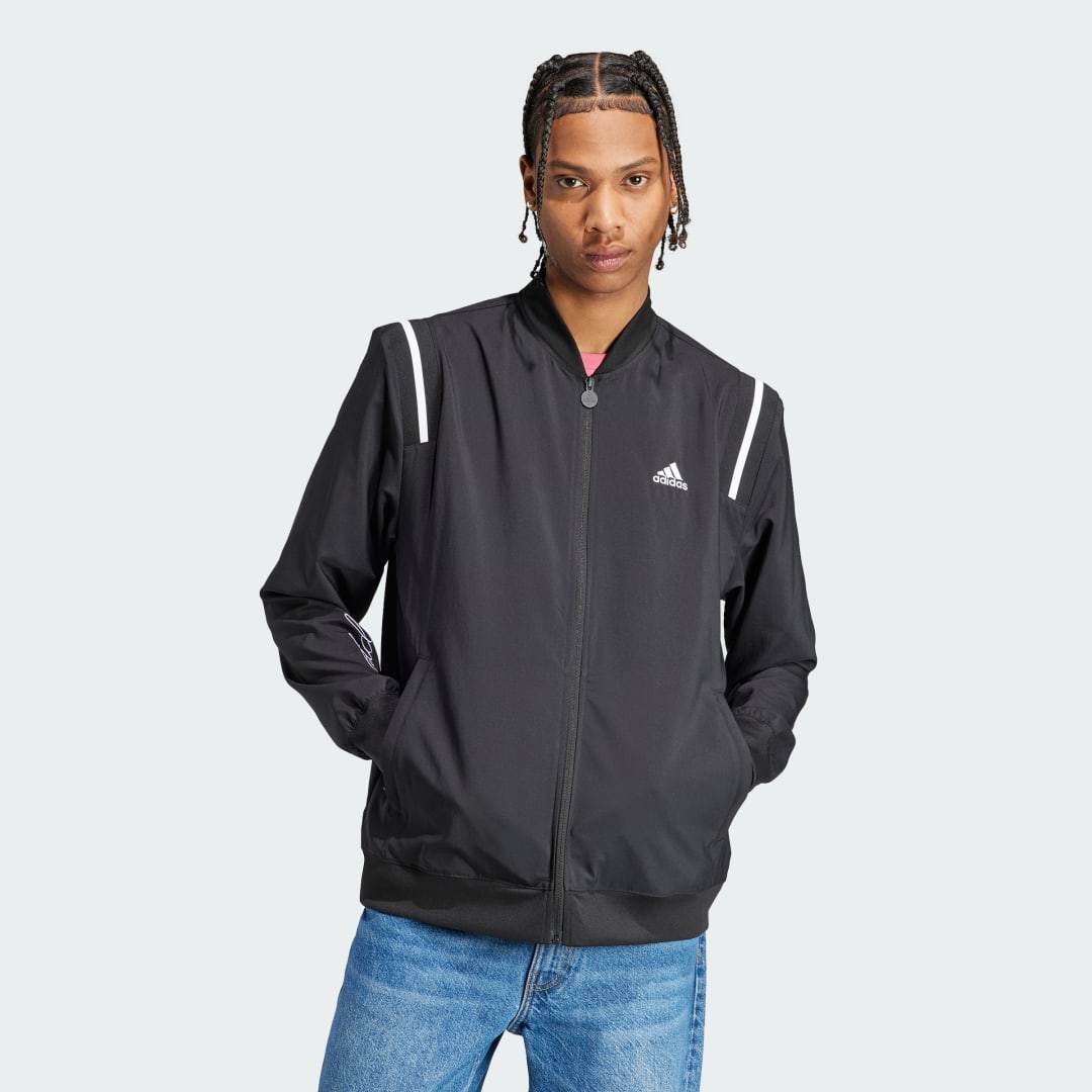 Bunda adidas Originals Scribble Čierna | IJ6442, 0