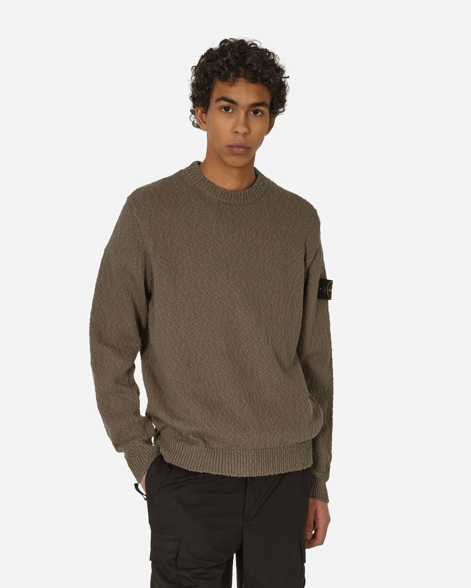 Sveter Stone Island Patch Sweater Šedá | 8015562B1, 1