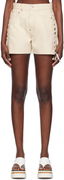 Stella McCartney Lace-Up Denim Shorts