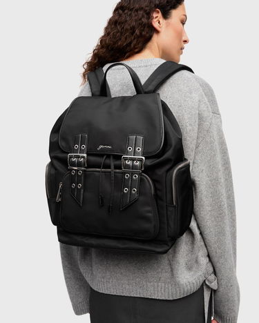 Batoh GANNI Bucky Nylon Backpack Čierna | A6526-099, 2