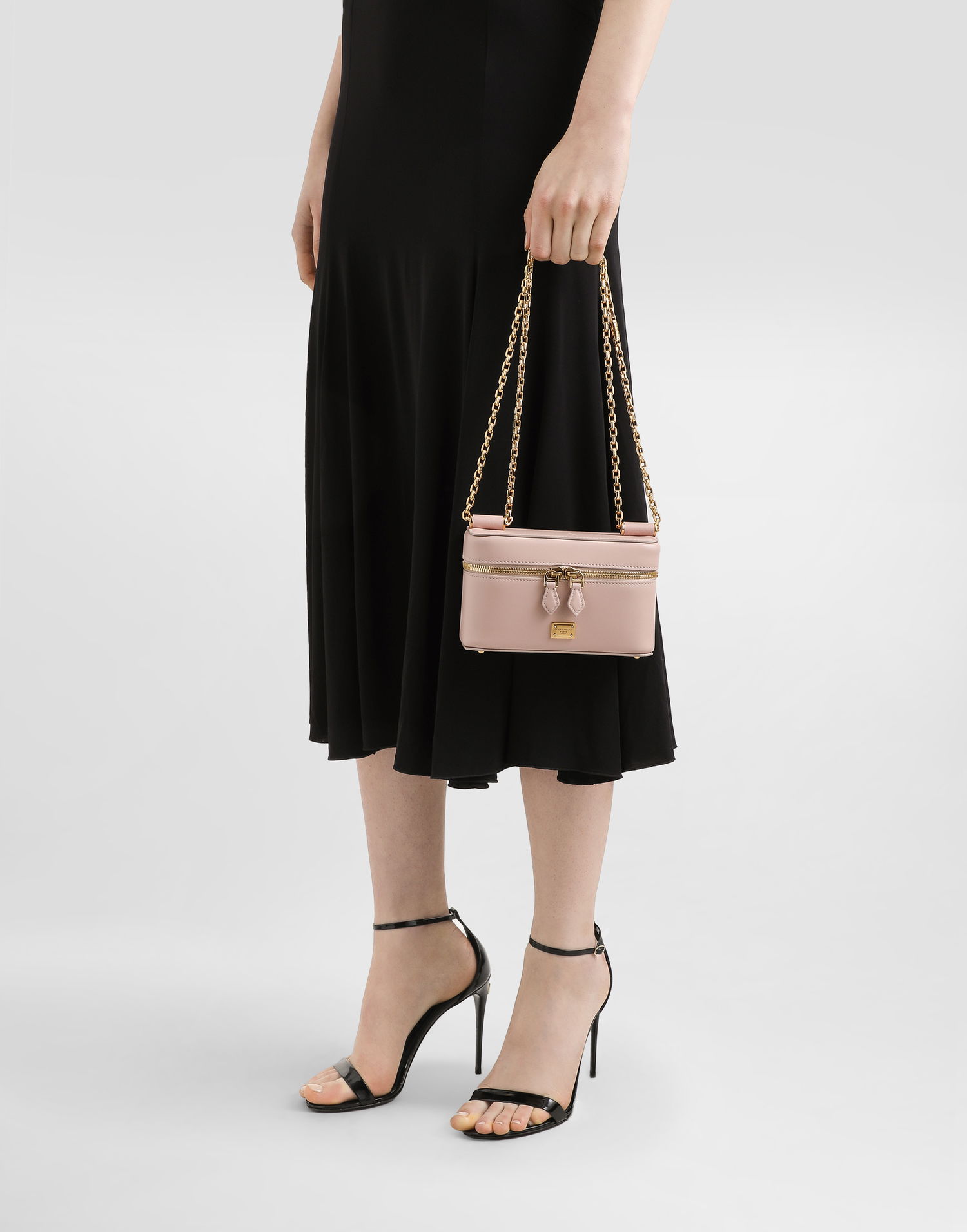 Taška cez rameno Dolce & Gabbana Dolce & Gabbana Sicily Crossbody Bag Ružová | BB7800B73218I481, 1