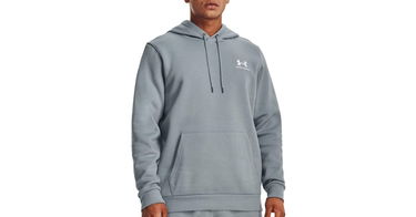 Mikina Under Armour Essential Fleece Hoodie Šedá | 1373880-465, 1