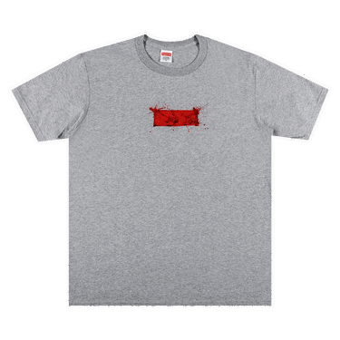 Tričko Supreme Ralph Steadman Box Logo Tee Šedá | SS22T12 HEATHER GREY, 0