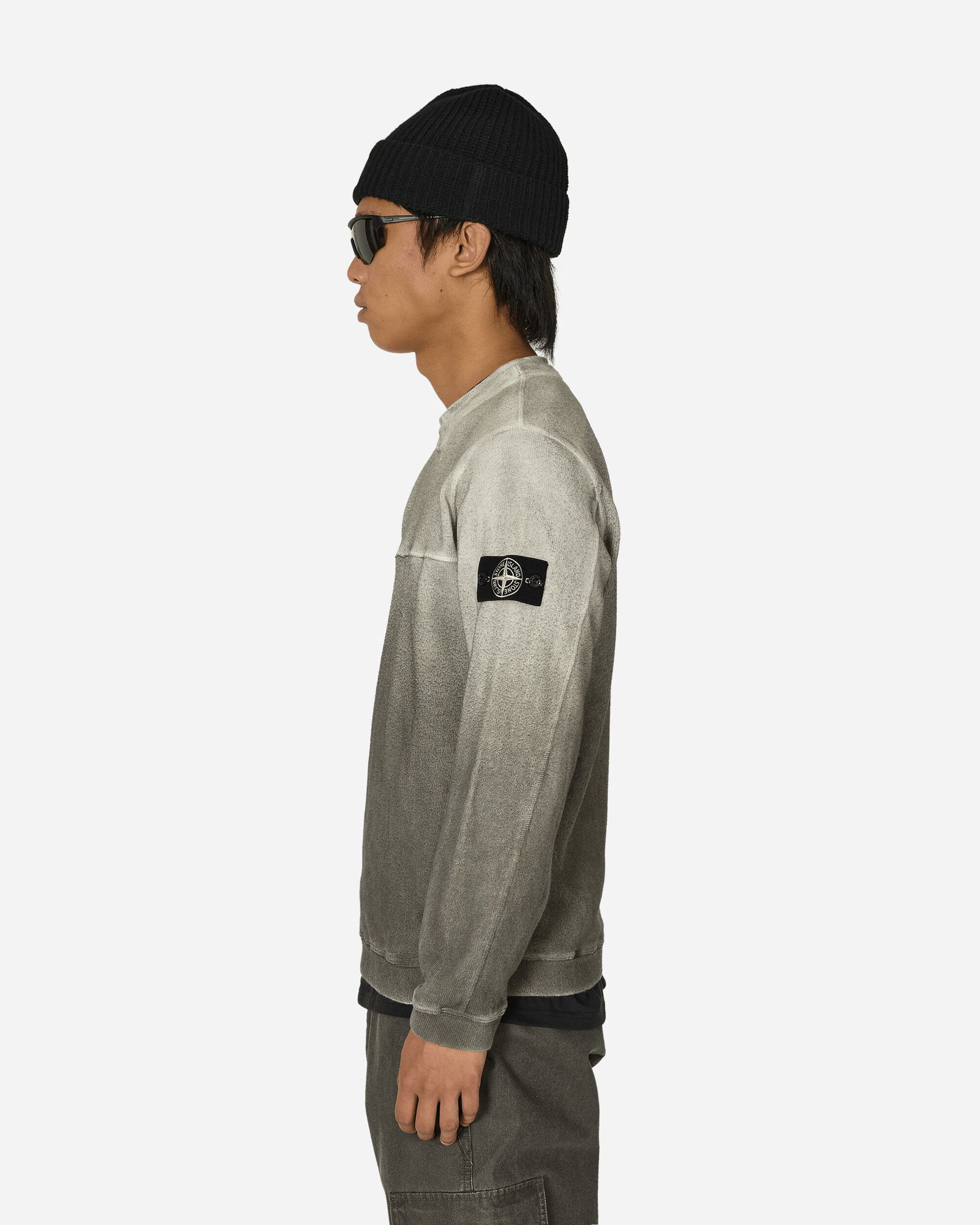 Closed Loop Project Garment Dyed Cewneck Sweatshirt Lead Grey