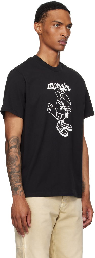 Tričko Moncler Moncler Archivio Creativo Graphic T-Shirt Čierna | K20918C0001689AJS, 1