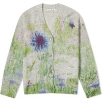 Sveter Acne Studios Flower Print Cardigan Šedá | A60493-AAB, 1