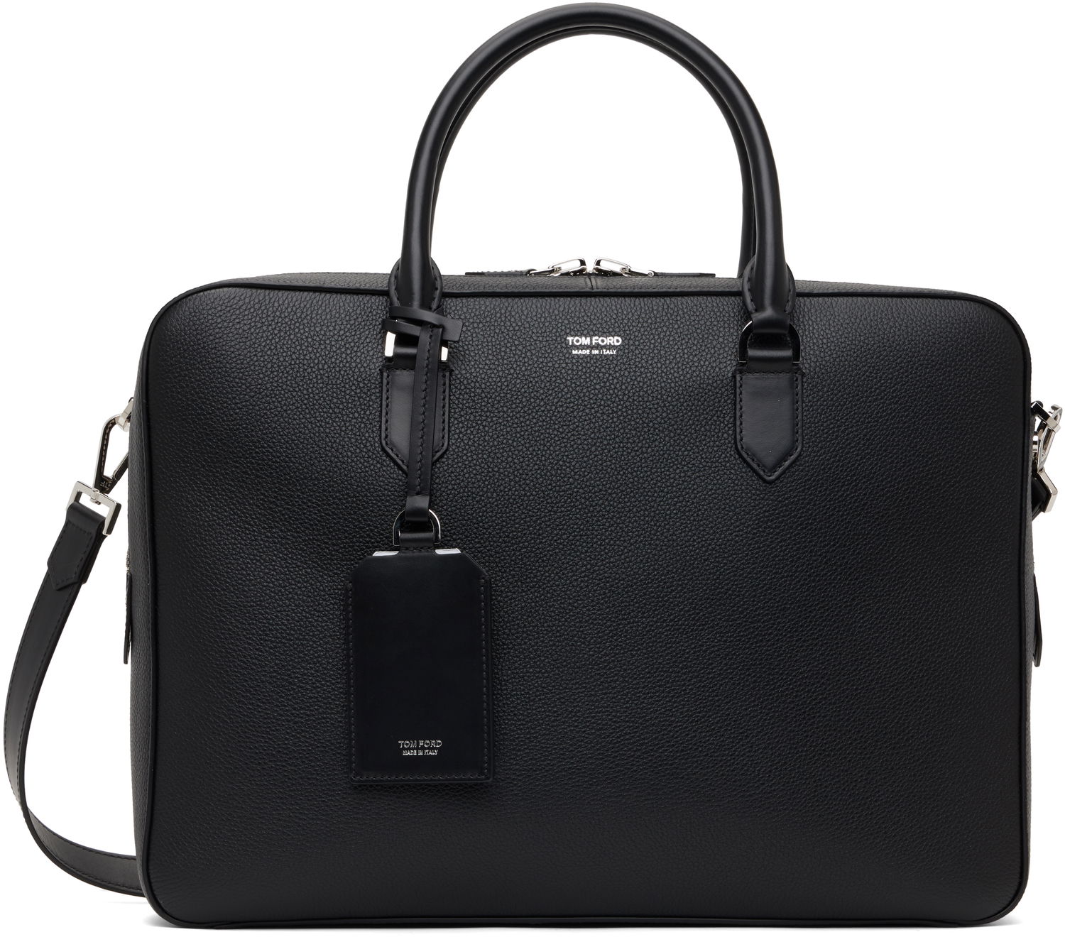 Tote bag Tom Ford Elliot Leather Briefcase Čierna | H0651-LCL213S, 0