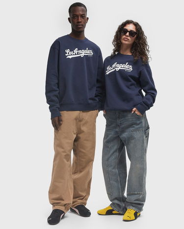 Mikina Sporty & Rich Sporty & Rich Los Angeles Dodgers Crewneck Sweatshirt Navy | ST071627667BL106, 2