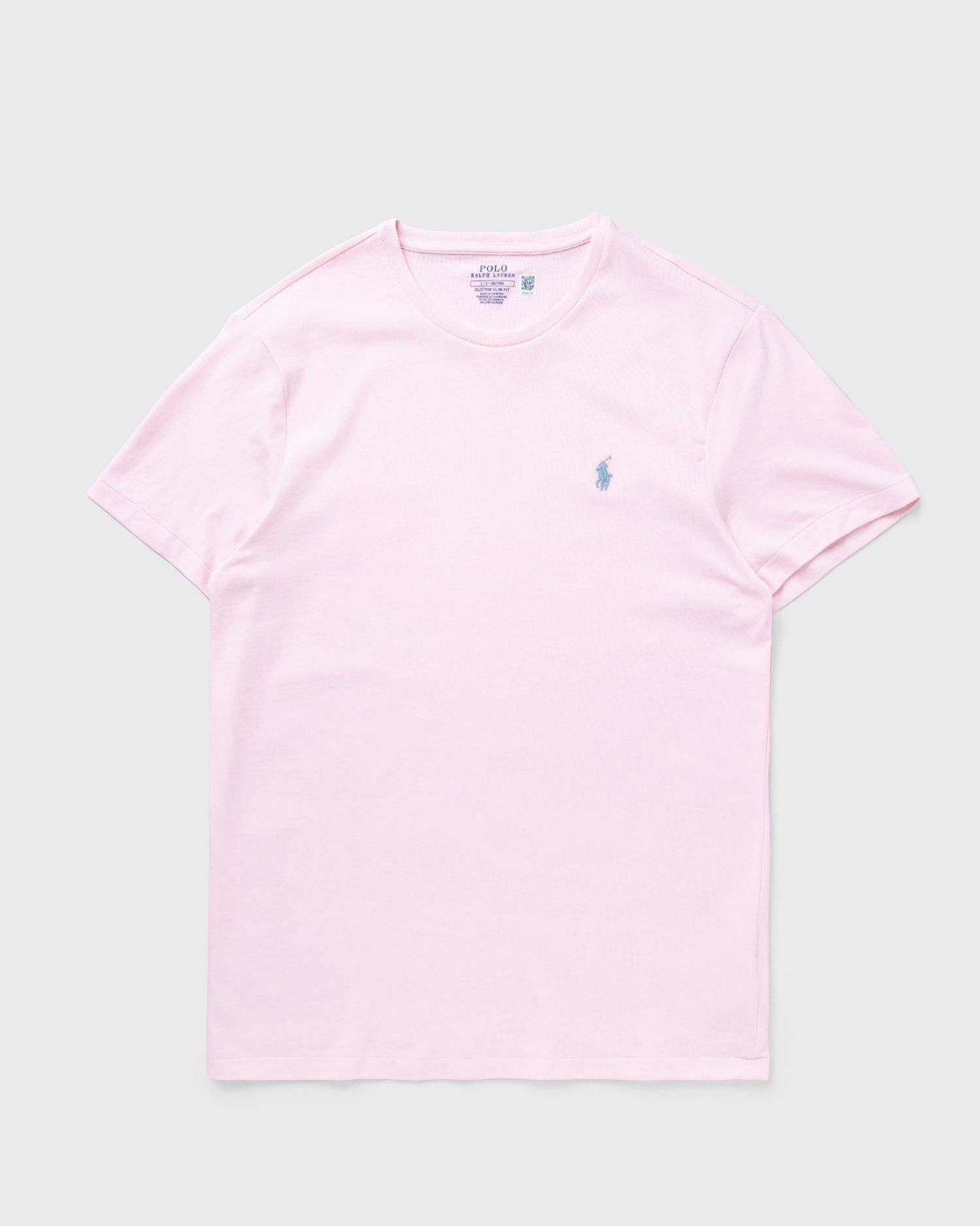 Tričko Polo by Ralph Lauren Ralph Lauren Custom Slim Fit T-Shirt XXL Ružová | 710671438417, 0