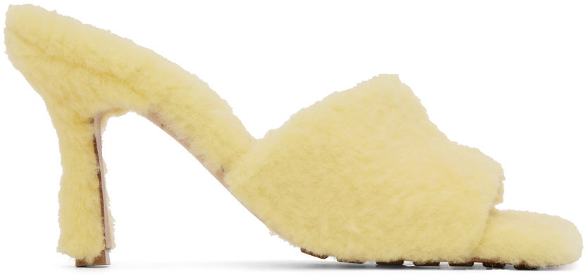 Tenisky a topánky Bottega Veneta Stretch Heeled Sandals "Yellow" Žltá | 708894 V27O0, 0