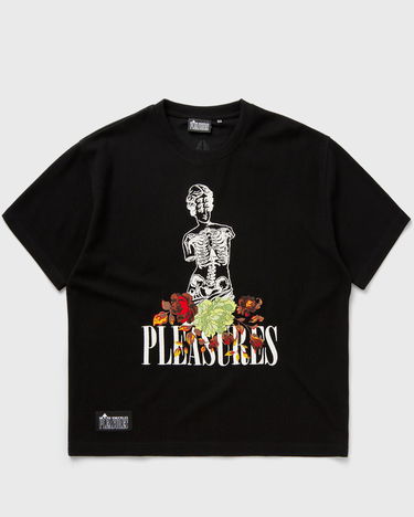 Tričko Moose Knuckles X PLEASURES STATUE GRAPHIC TEE Čierna | M33MT752PL-BLACK, 0