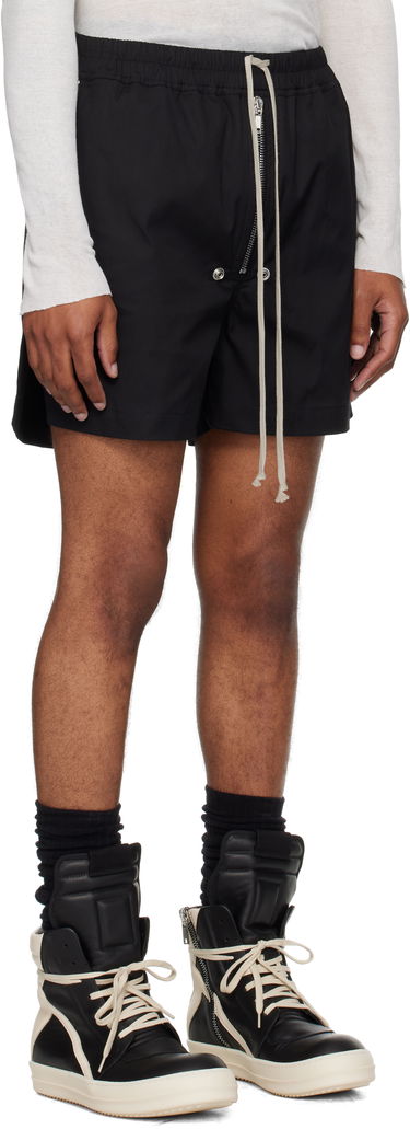 Šortky Rick Owens Concordians Bela Boxers Shorts Čierna | RU02E1391 TE, 1