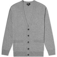 Sveter A.P.C. Theo Cardigan Heathered Grey Šedá | WVBBY-H22236-PLA, 1