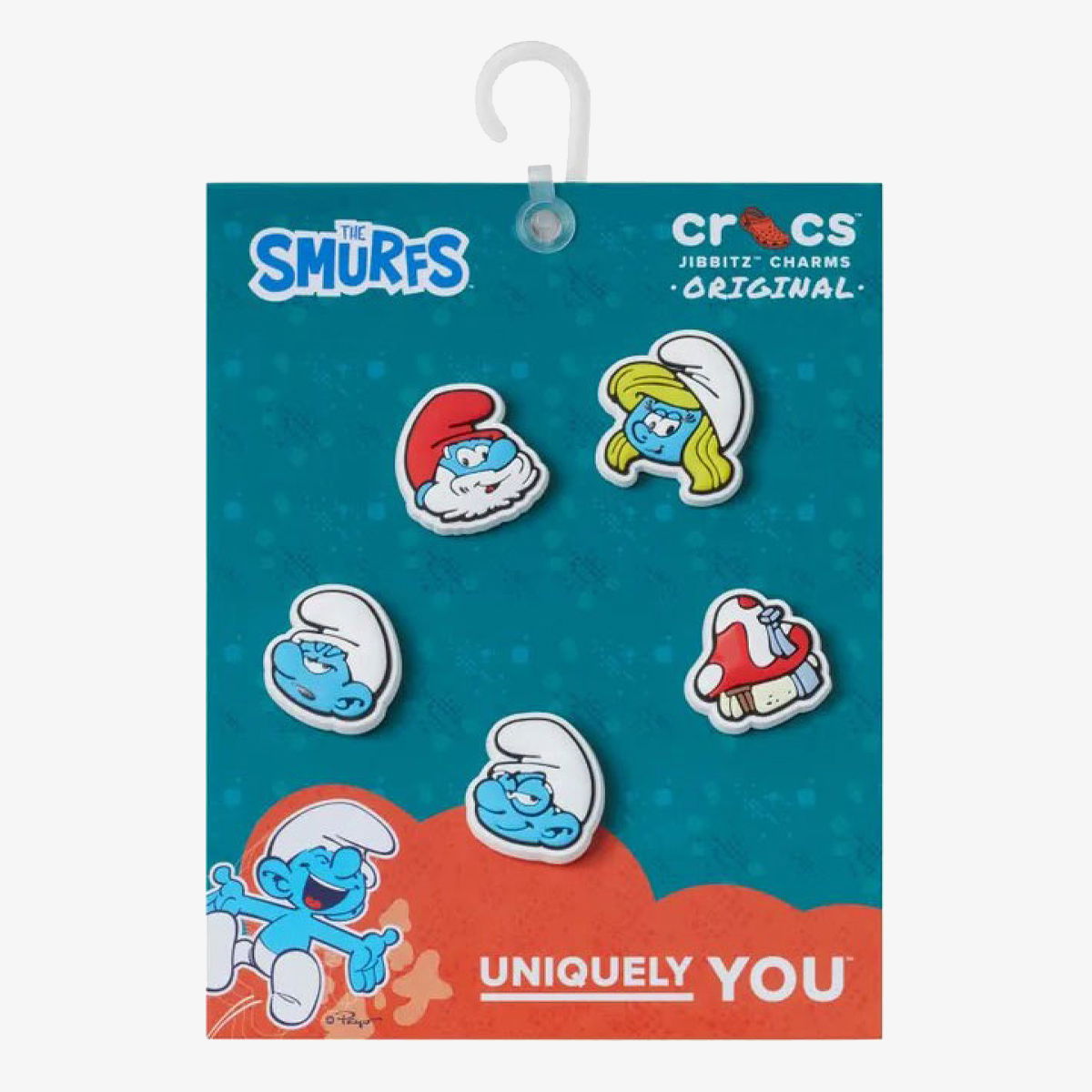 Spona Crocs Smurfs Jibbitz Charms 5 Pack Rôznofarebný | 10014521, 0