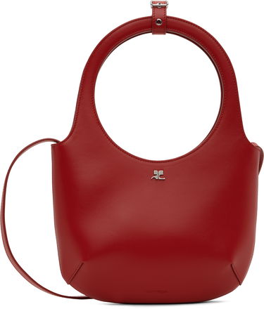 Kabelka Courrèges Courrèges Holy Leather Shoulder Bag Červená | 224GSA102CR0065, 0