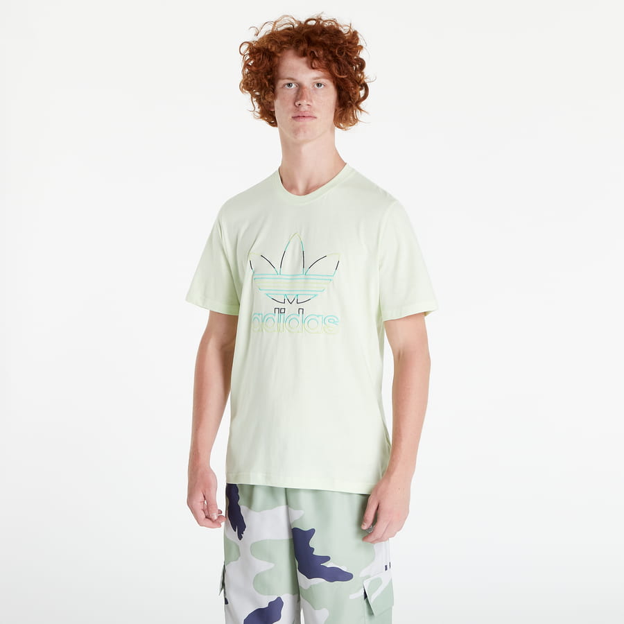 Tričko adidas Originals Trefoil T-Shirt Zelené | HC7159, 0