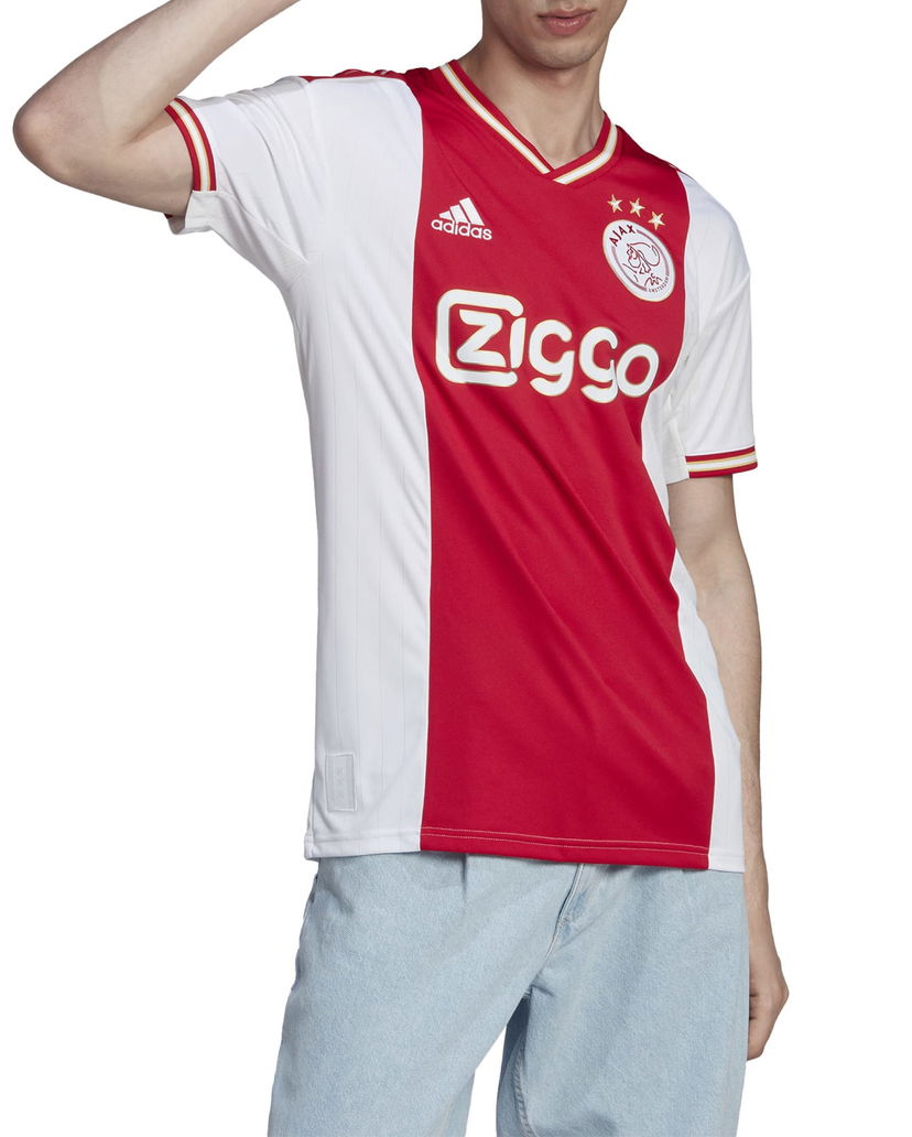 Dres adidas Originals Ajax Amsterdam 2022/23 Home Soccer Jersey Biela | h58243