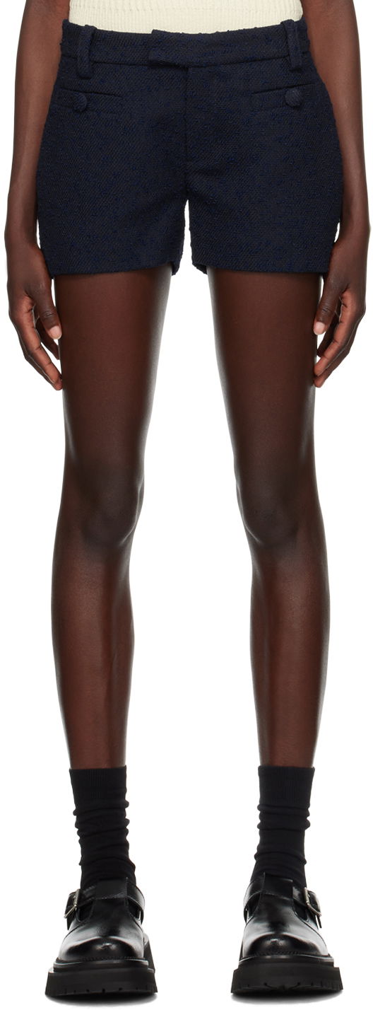 Šortky AMI Mini Shorts Navy | FSO103.WV0001, 0