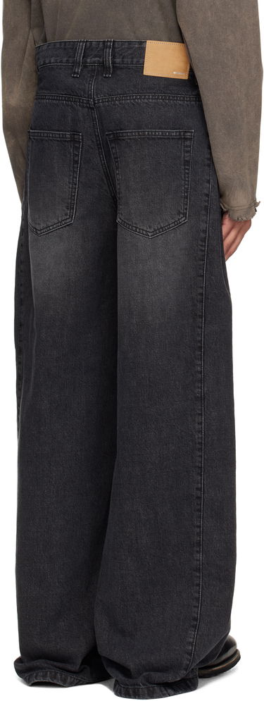 Džínsy We11done We11done Tuck Detail Jeans Čierna | WD-DP1-25-358-M-BK, 2