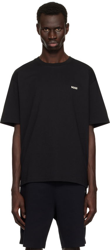 Tričko BOSS BOSS Seasonal T-Shirt Čierna | 50534925, 0